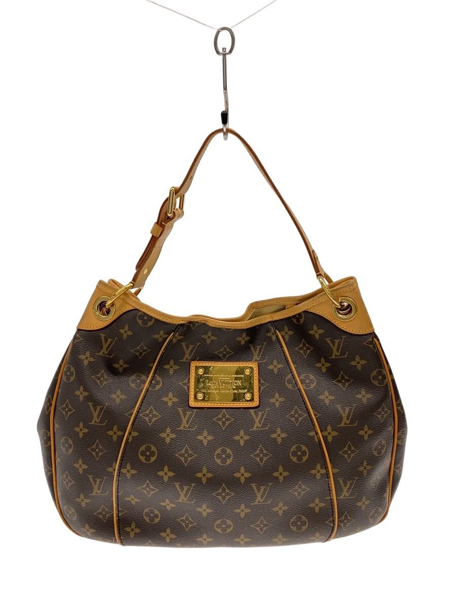 【中古】LOUIS VUITTON◆ガリエラPM_モノグラム・キャンバス/PVC/BRW/角スレ有/汚れ有/ショルダー付け根汚れ【バッグ】|2nd STREET 店