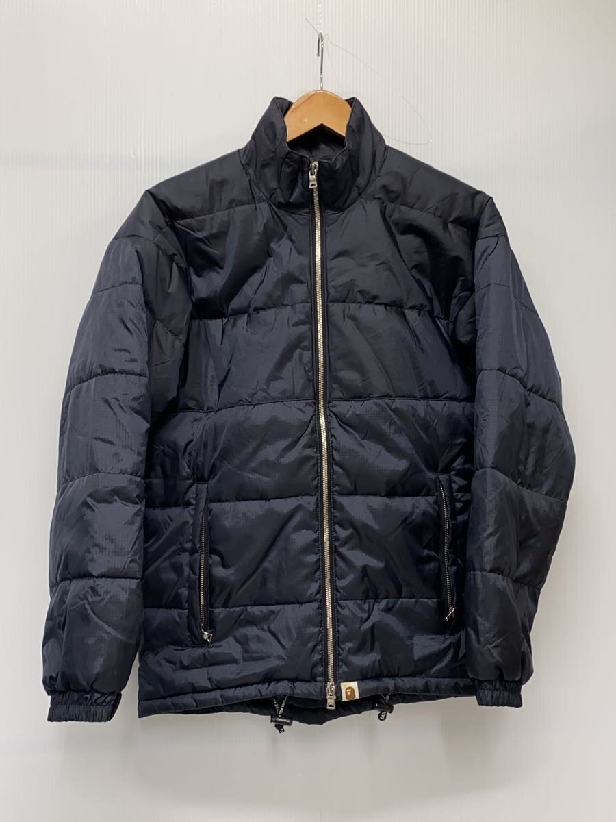 【中古】A BATHING APE◆ナイロン上衣/XS/ナイロン/BLK/無地【メンズウェア】