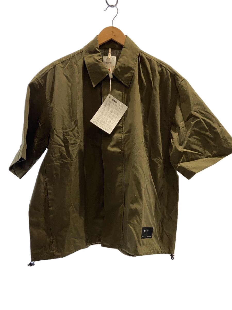 【中古】OAMC(OVER ALL MASTER CLOTH)◆24SS/SALLY SHIRT/半袖プルオーバー/M/綿織物/KHK/24E28OAU23【メンズウェア】