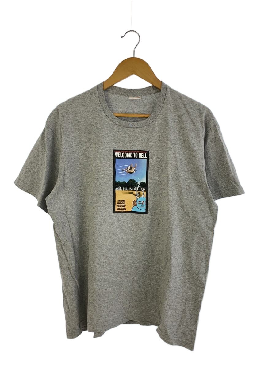 【中古】Supreme◆24SS/Toy Machine Welcome To Hell Tee/プルオーバー/M/綿織物/GRY/刷り上げる//【メンズウェア】