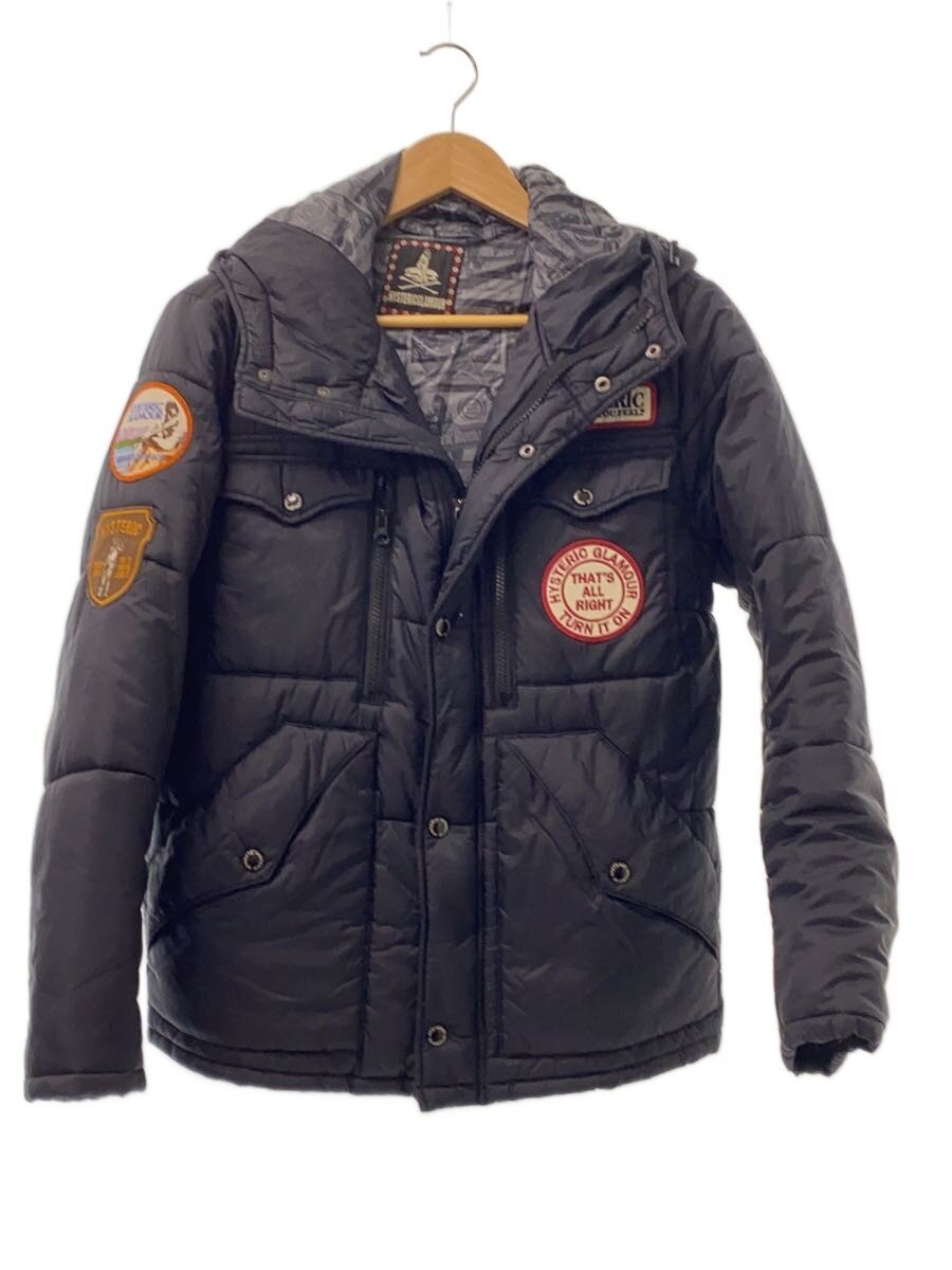 【中古】HYSTERIC GLAMOUR◆上衣/S/ナイロン/BLK/無地/0234AB02//【メンズウェア】