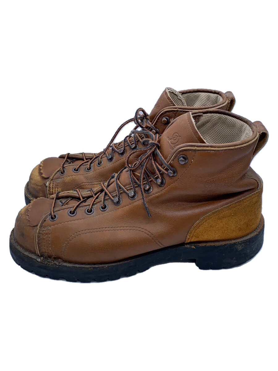 【中古】Danner◆レースアップブーツ/27糎/BRW/なめし革/12050x//【シューズ】