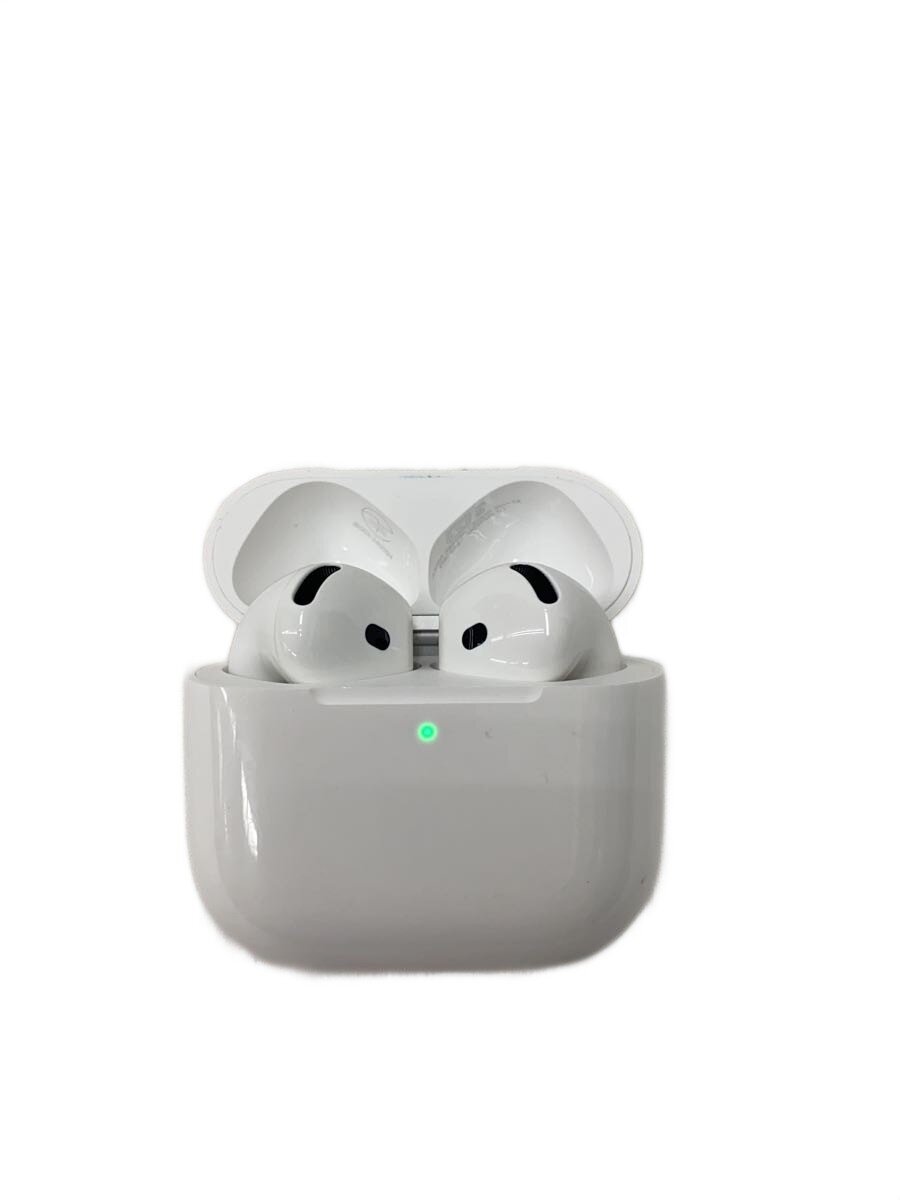 【中古】Apple◆イヤホン AirPods 4 アクティブノイズキャンセリング搭載モデル MXP93J/A【家電・ビジュアル・オーディオ】