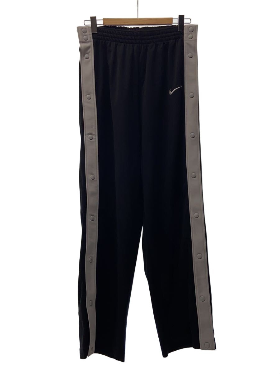 【中古】NIKE◆姿勢隙間付き添い人ワイドトラックパンツ/下つ方/XXL/ポリエステル/BLK【メンズウェア】