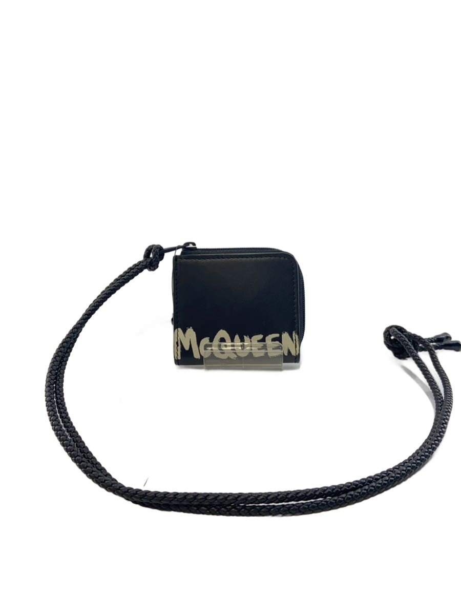 【中古】Alexander McQueen◆コインケース/--/BLK/レディース/黒いこと【服飾雑貨他】