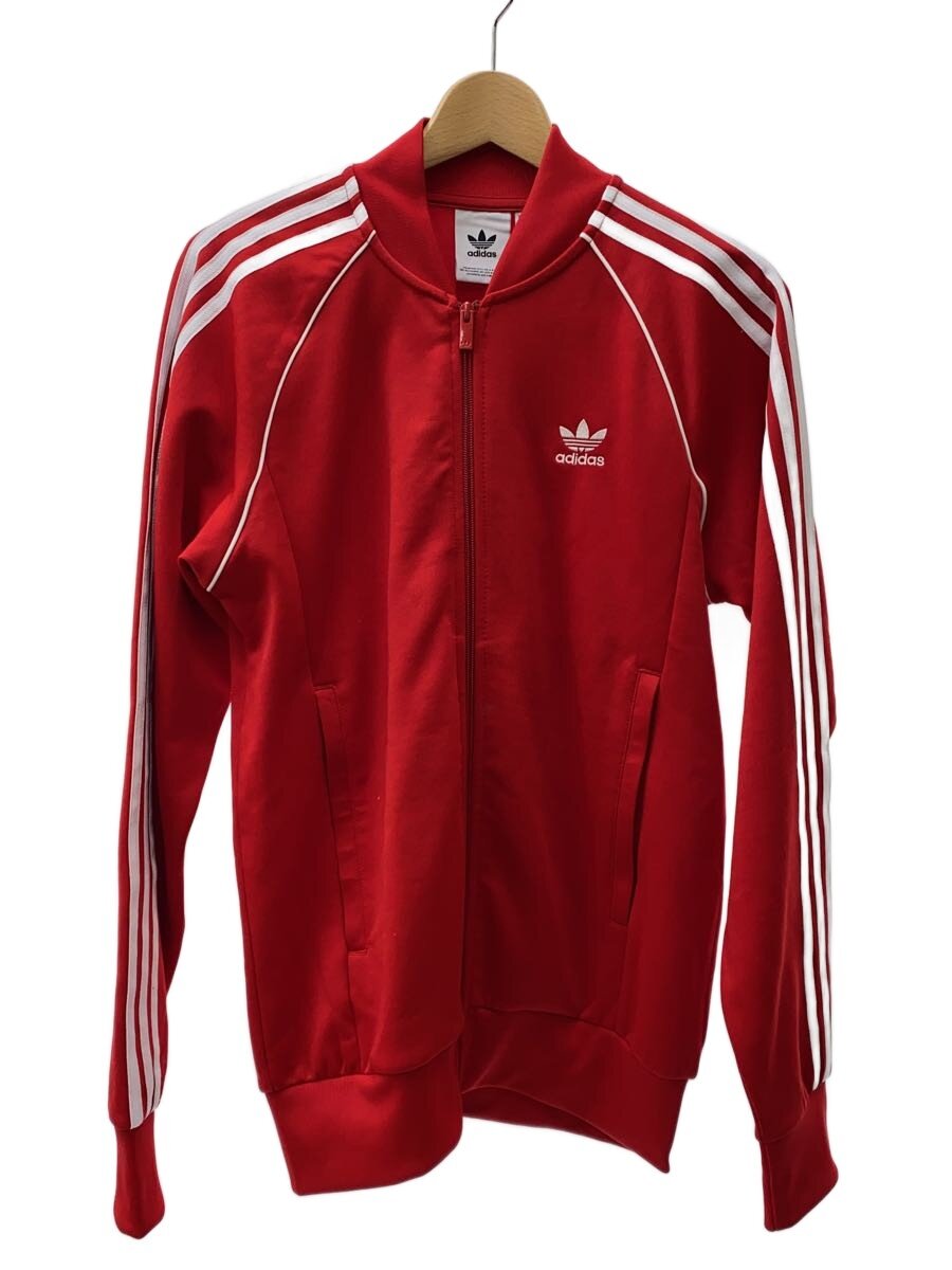 【中古】adidas◆上衣/M/ポリエステル/RED/IL2494//【レディース御召しもの】