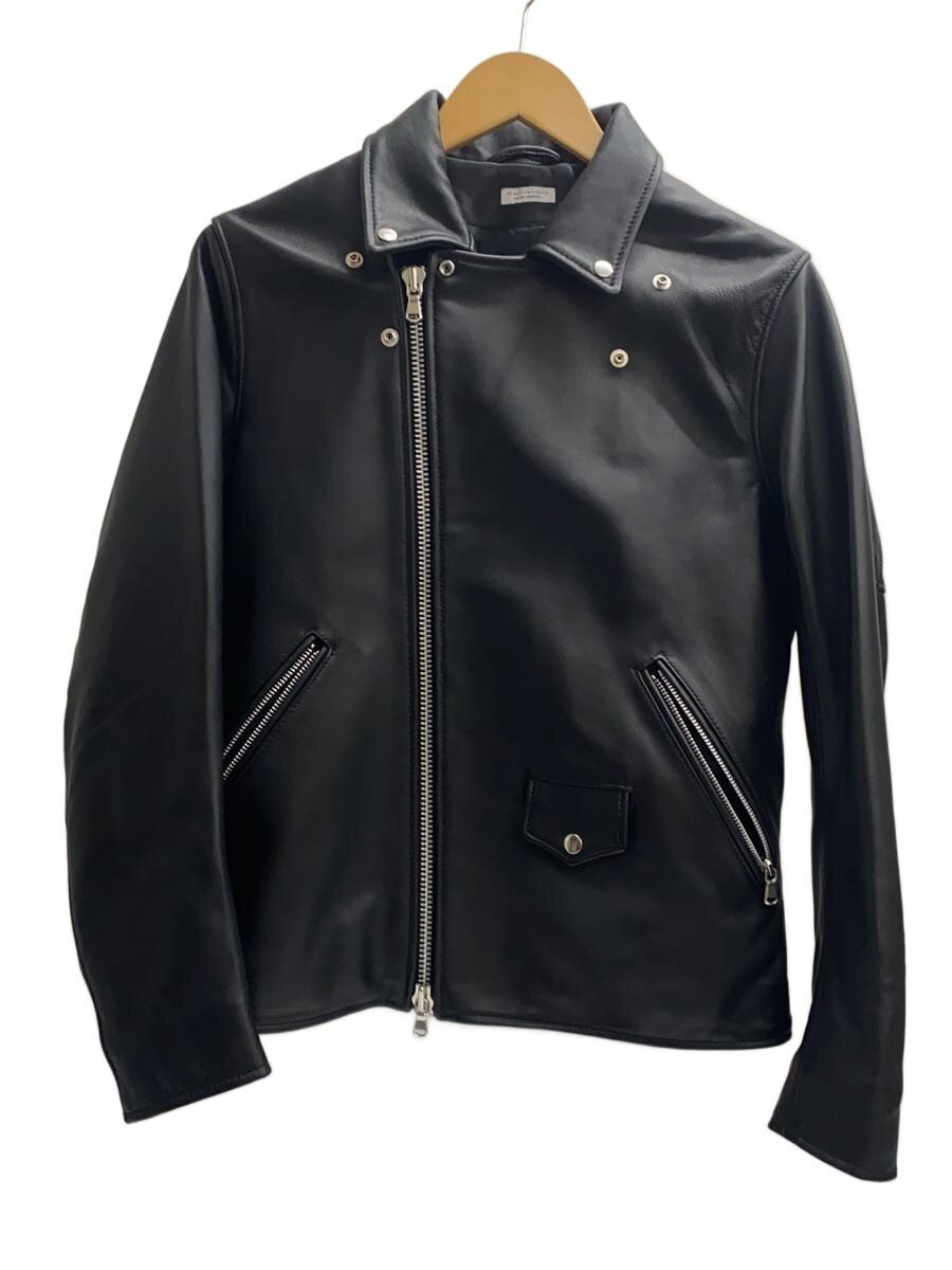 【中古】BEAUTY&YOUTH UNITED ARROWS◆ダブルライダースジャケット/M/牛革/ブラック/無地/1225-199-0027//【メンズウェア】｜2ｎｄ STREET 店