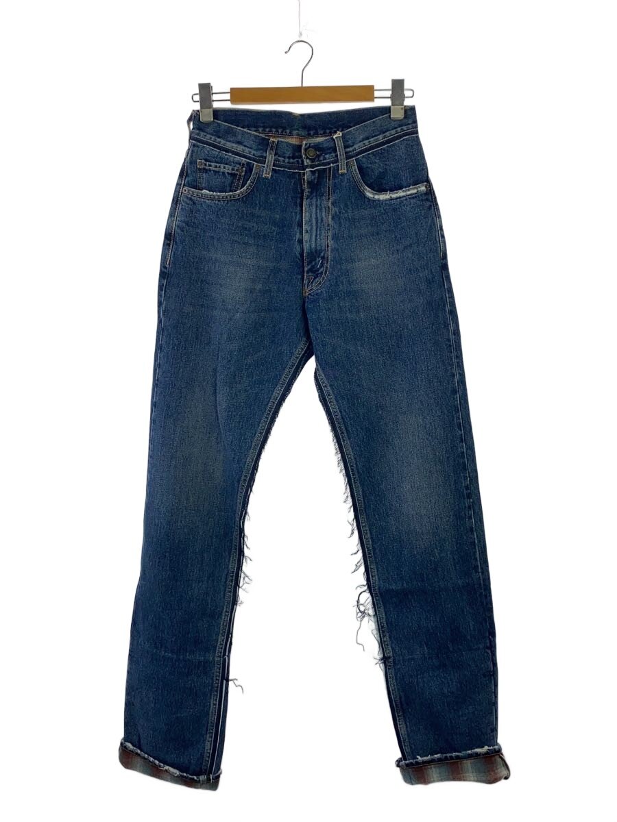 【中古】Maison Margiela◆引き舟付/ヨークデニム/26/綿織物/インディゴ/S29天使の都市0095【メンズウェア】