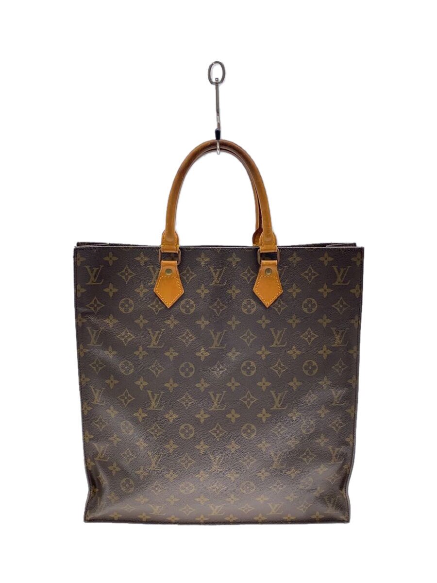 【中古】LOUIS VUITTON◆1)サック・プラ_モノグラム・キャンバス_BRW/PVC/BRW【バッグ】｜2ｎｄ STREET 店