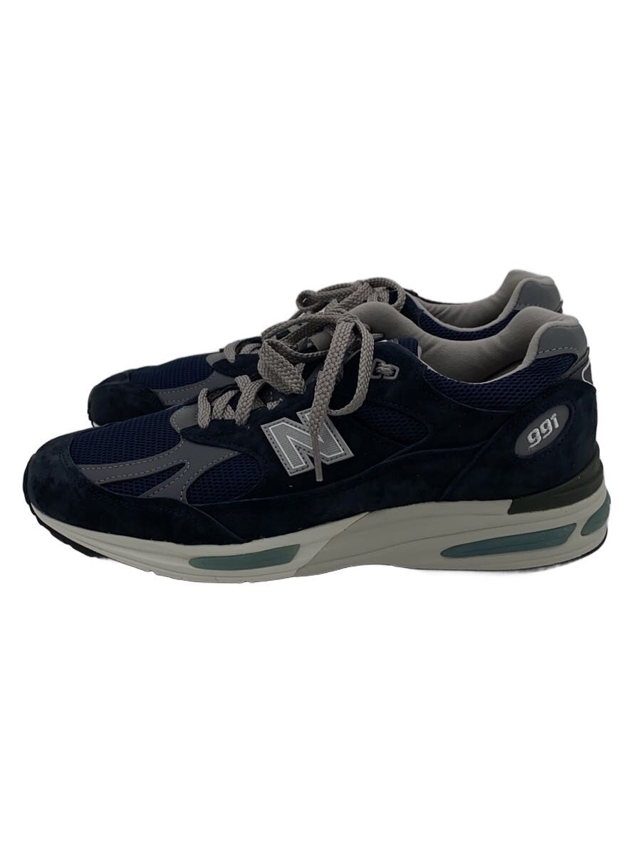 【中古】NEW BALANCE◆ローカットスニーカー/UK8.5/NVY/PVC/Made in UK U991Nv2【シューズ】｜2ｎｄ STREET 店