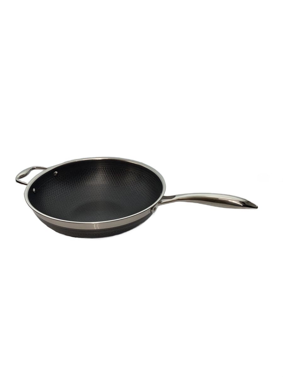 【中古】HEXCLAD/フライパン/大きさ:30糎/Hybrid Wok【勝手もと設備】