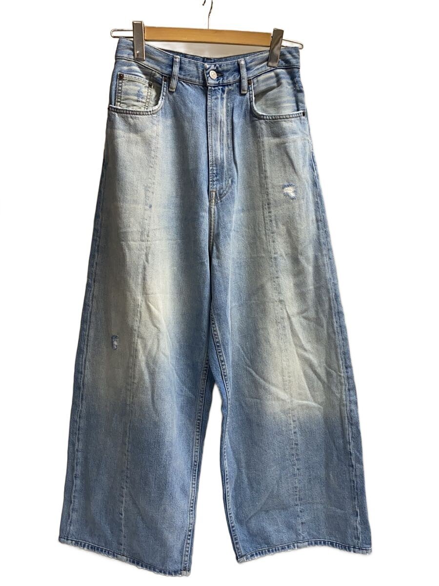 【中古】Acne Studios(Acne)◆スーパーバギーデニムパンツ/25/綿織物/BLU/FN-WN-5PKT000100/A00237【レディース御召しもの】