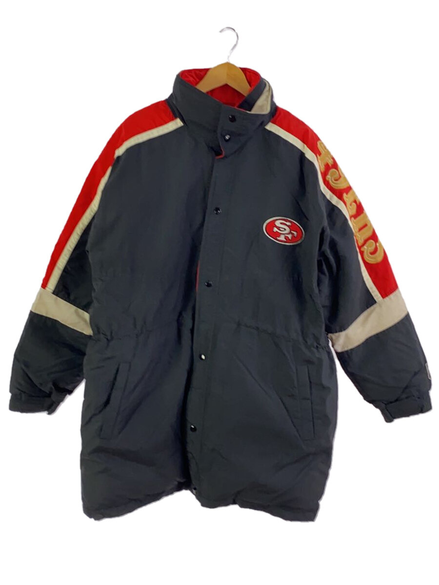 【中古】STARTER◆ダウンコート/L/ナイロン/BLK/90s/韓国製/49ers【メンズウェア】｜2ｎｄ STREET 店 9,698円