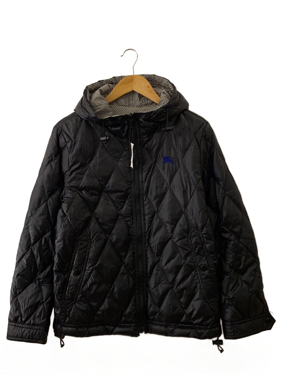 【中古】BURBERRY BLACK LABEL◆裏地裾破れ有/上衣/M/ポリエステル/BLK/D1F01-700-09【レディースお召しもの】