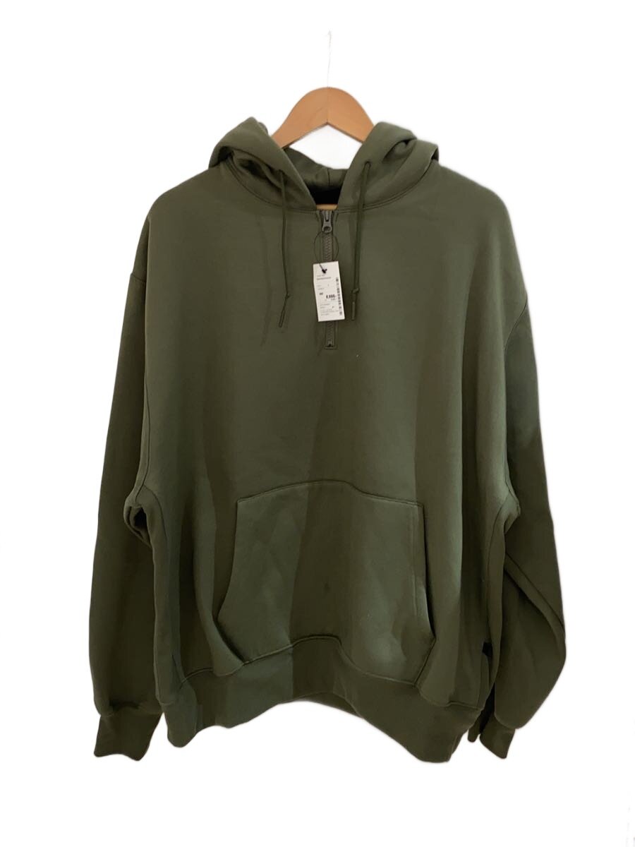 【中古】DAIWA PIER39◆TECH HALF ZIP SWEAT SHIRTS/パーカー/L/ポリエステル/KHK/BE-51022W【メンズウェア】
