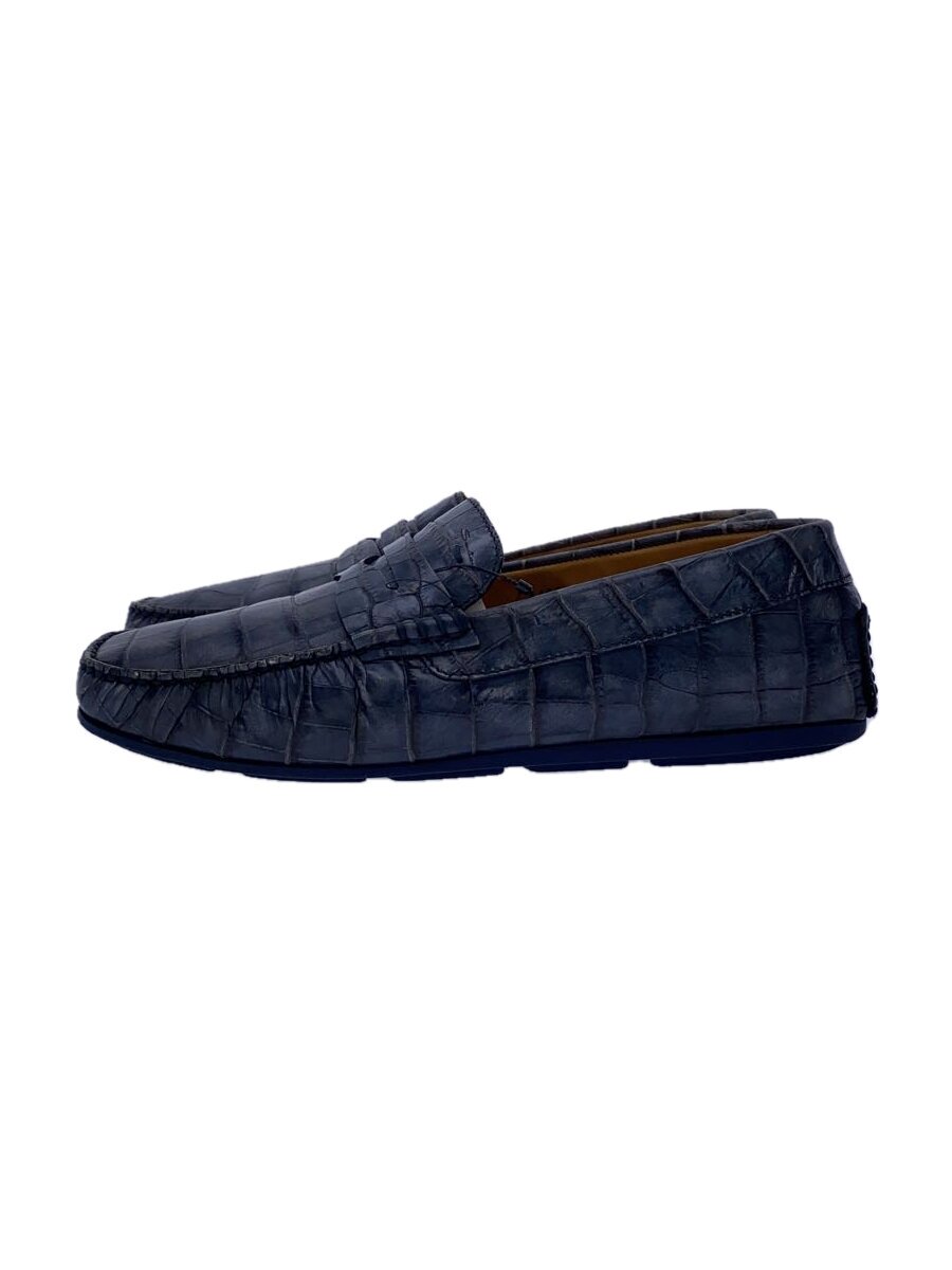 【中古】Santoni◆シューズ/UK7/GRY/11500【シューズ】