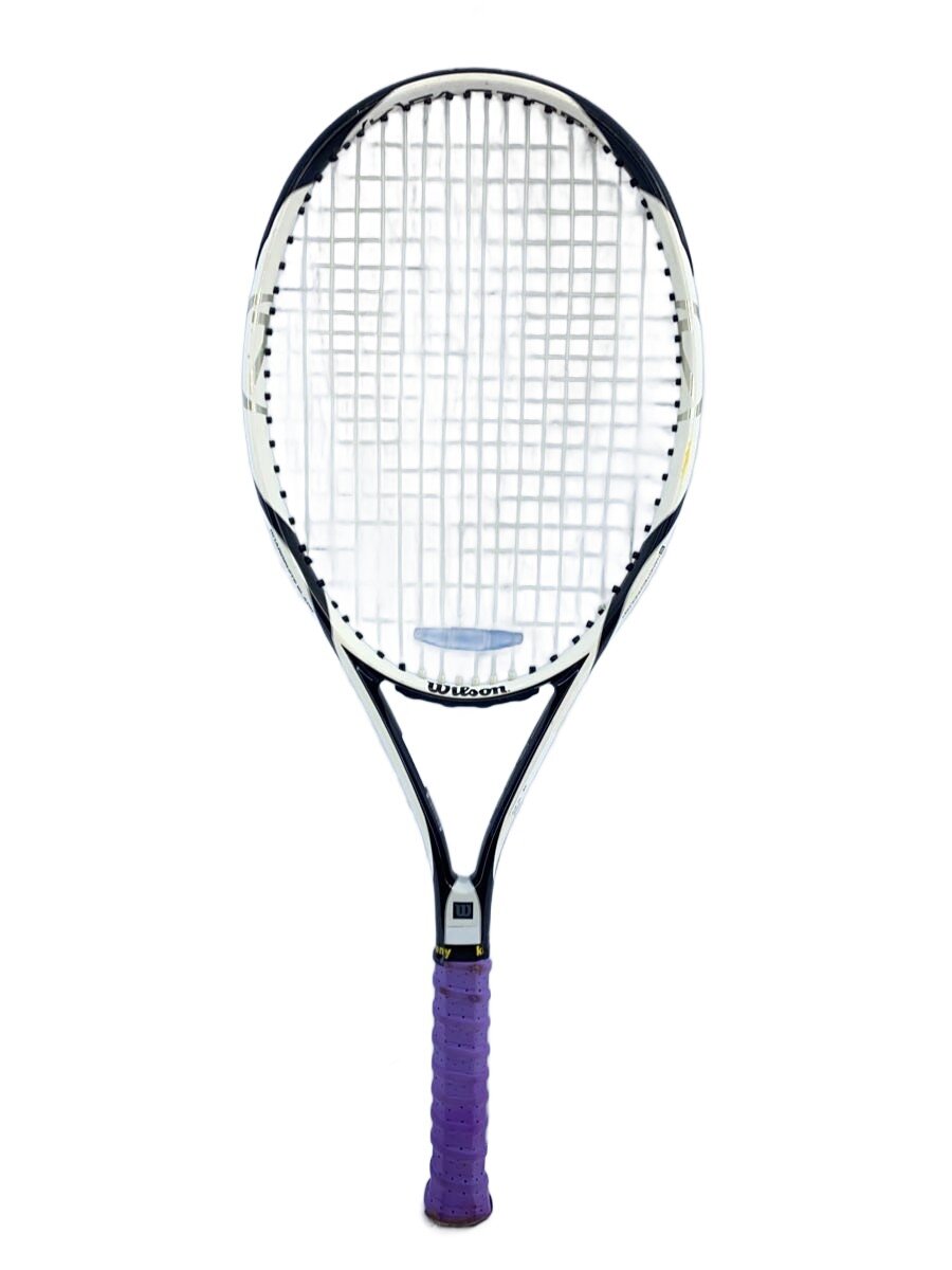 【中古】Wilson◆庭球櫂/WHT/SIX.TWO【運動競技】