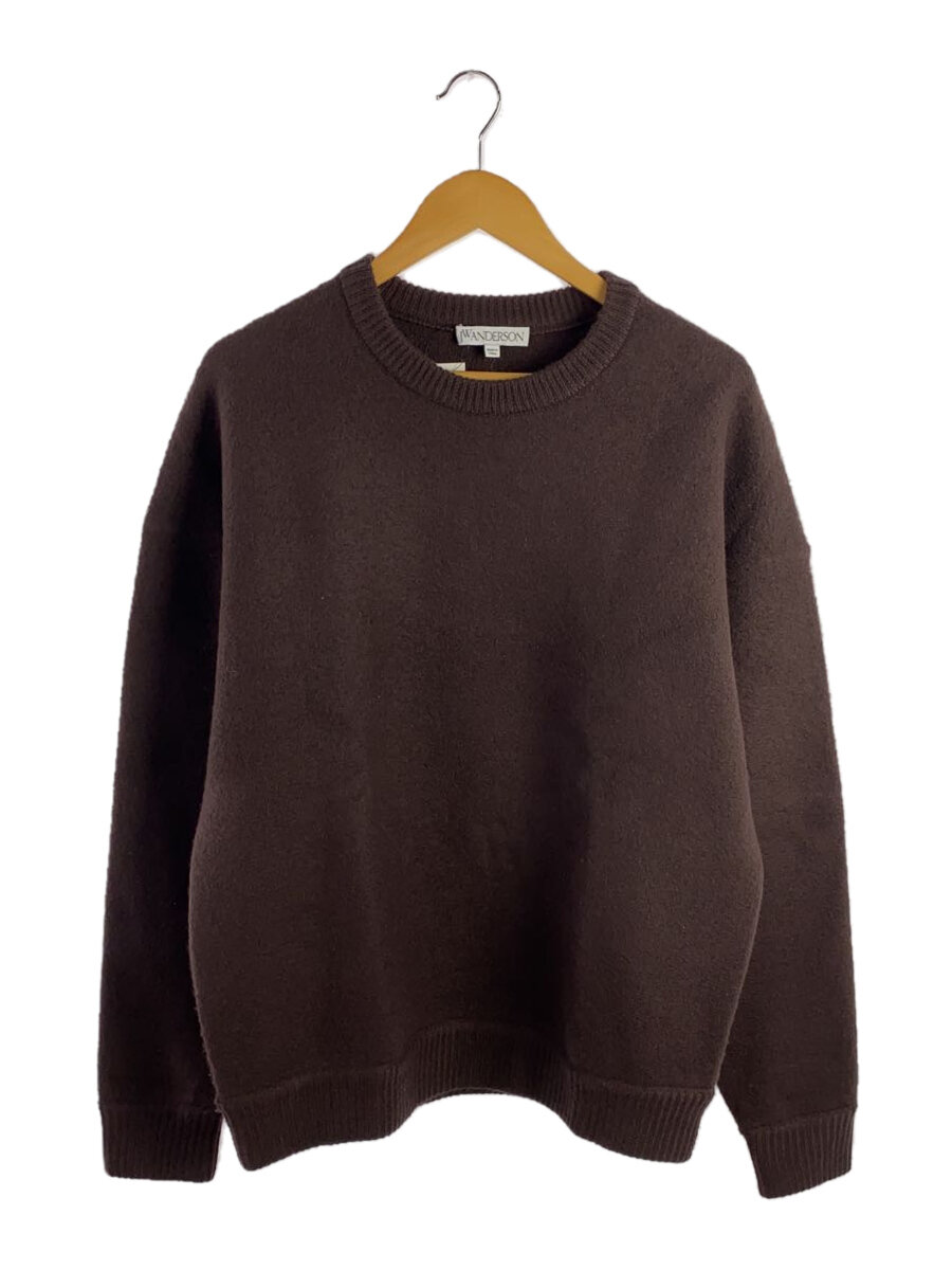 【中古】JW ANDERSON(J.W.ANDERSON)◆編み物・プルオーバー(朦々たる)/S/--/BRW/KW0972YN0270600//【メンズウェア】