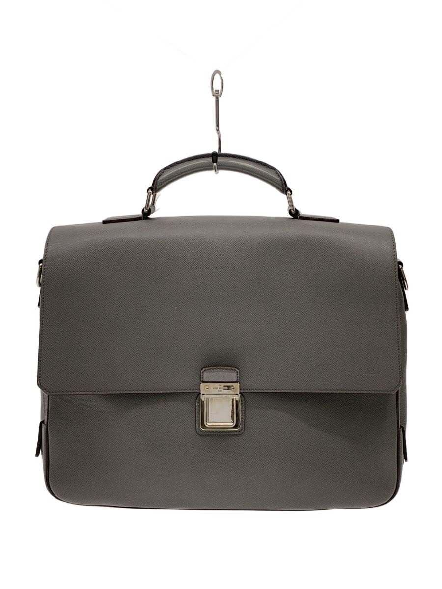 【中古】LOUIS VUITTON◆ヴァシリGM_タイガ/レザー/GRY/M32638【バッグ】｜2ｎｄ STREET 店