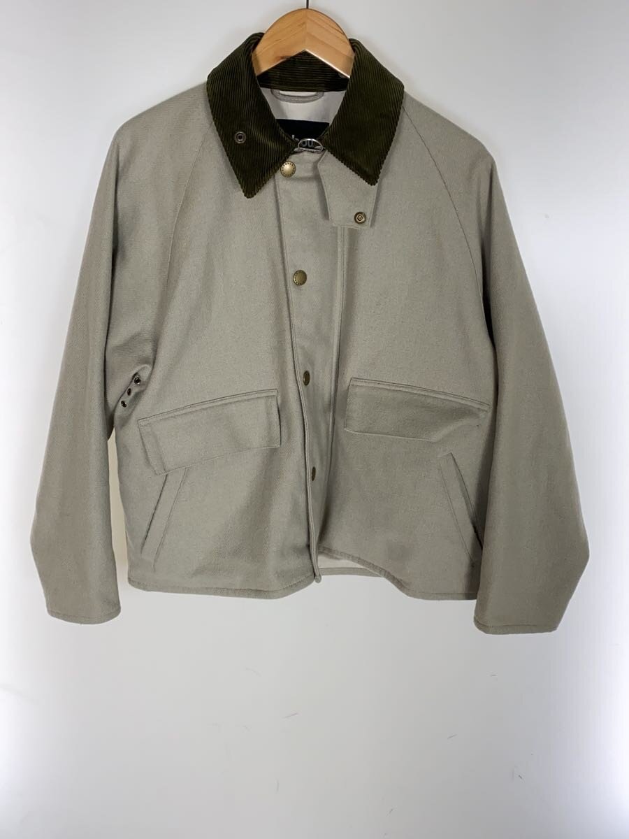 【中古】Barbour◆ベンチレーション/コーデュロイ切替/チンストラップ/ジャケット/36/ウール/BEG/232MCAG008//【メンズウェア】|2nd STREET 店