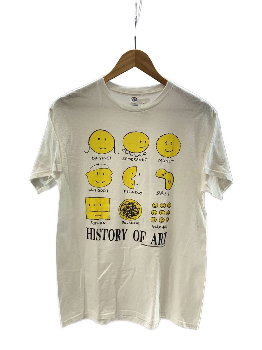 【中古】DELTA◆HYSTORY OF ART Tシャツ/M/コットン/WHT/無地【メンズウェア】｜2ｎｄ STREET 店