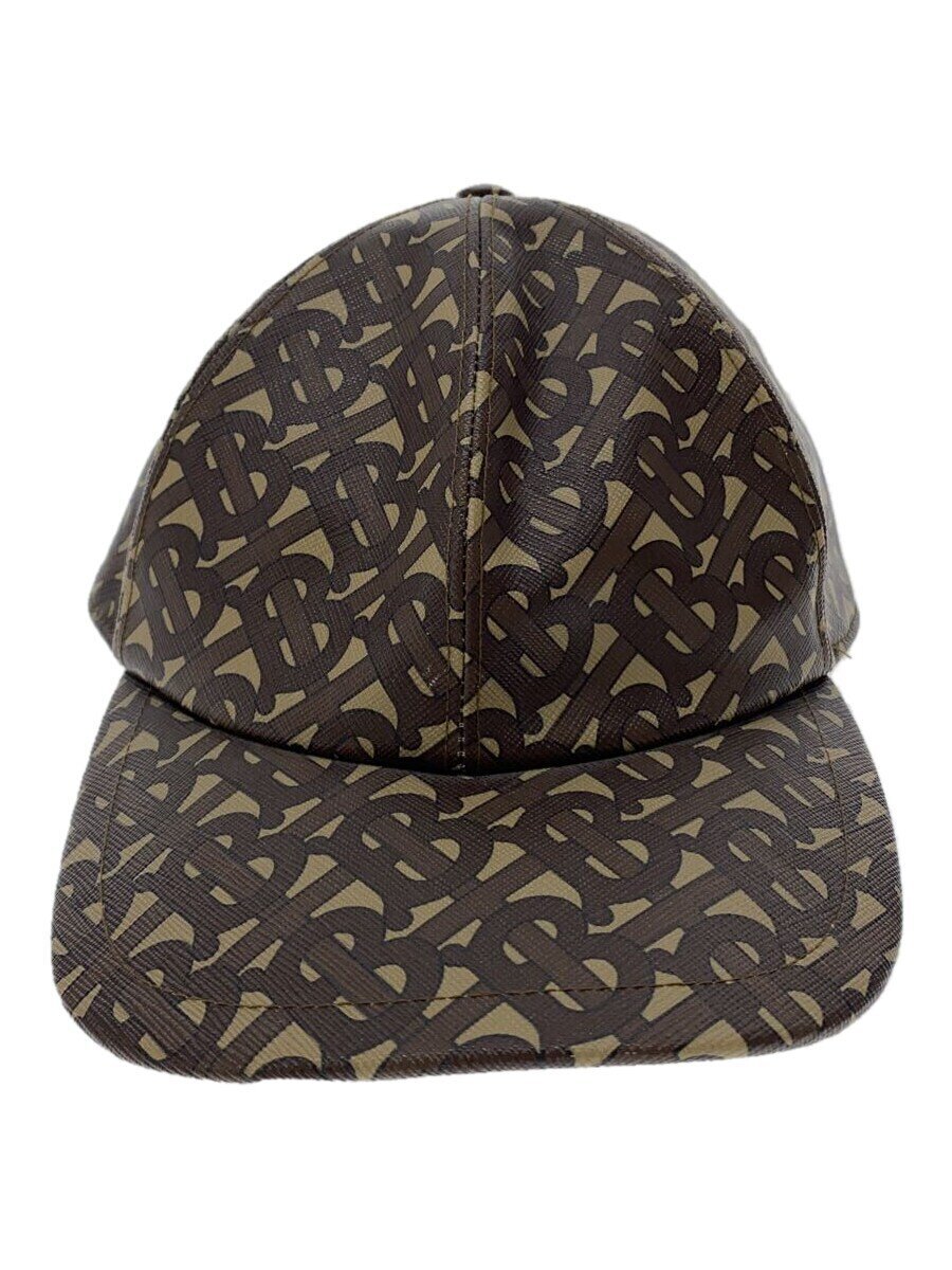 【中古】BURBERRY◆旗がしら/L/綿織物/BRW/メンズ/8018971/モノグラム野球旗がしら/内側汚れた状態//【服飾雑貨他】