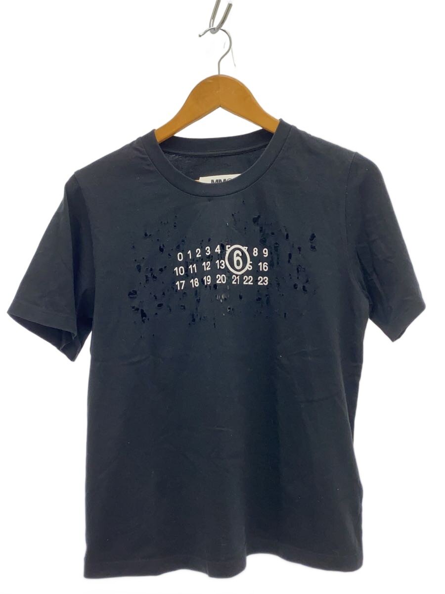 【中古】MM6◆半袖カットソー/XS/コットン/BLK/s62gd0152【レディースウェア】|2nd STREET 店