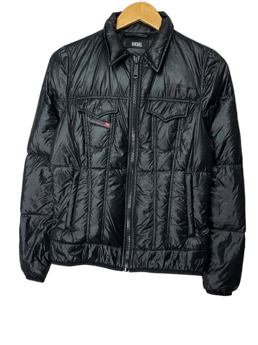 【中古】DIESEL◆落ち込む上衣/XS/ナイロン/BLK【レディース御召しもの】