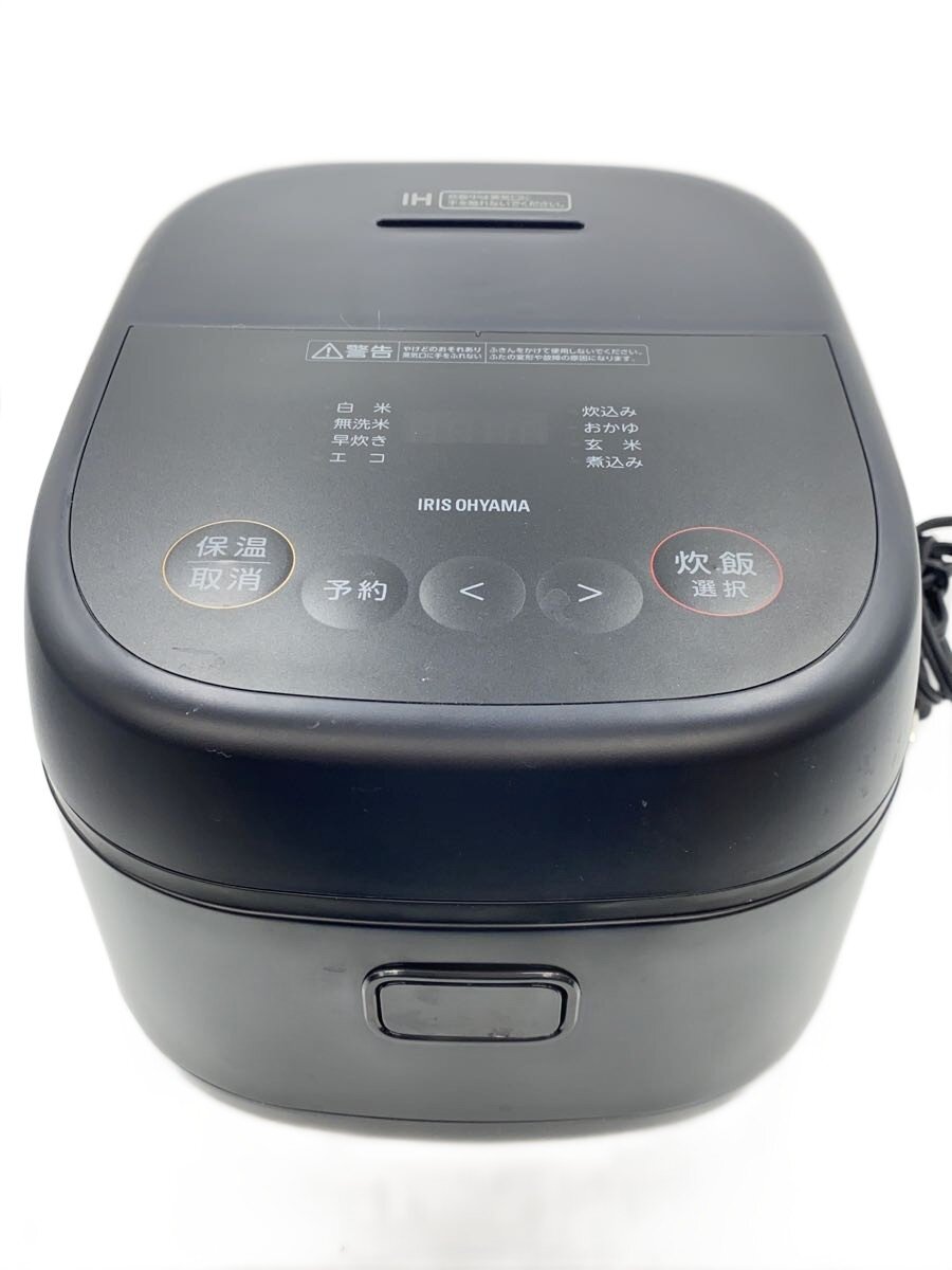 【中古】IRIS OHYAMA◆ジャー炊飯器/KRC-INA50-B【家電・ビジュアル・オーディオ】｜2ｎｄ STREET 店