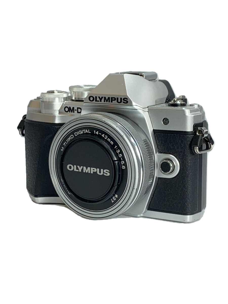 【中古】OM SYSTEM(OLYMPUS)◆デジタル一眼写真機 OM-D E-M10 Mark III EZダブルズームキット [しろがね色]//【写真機】
