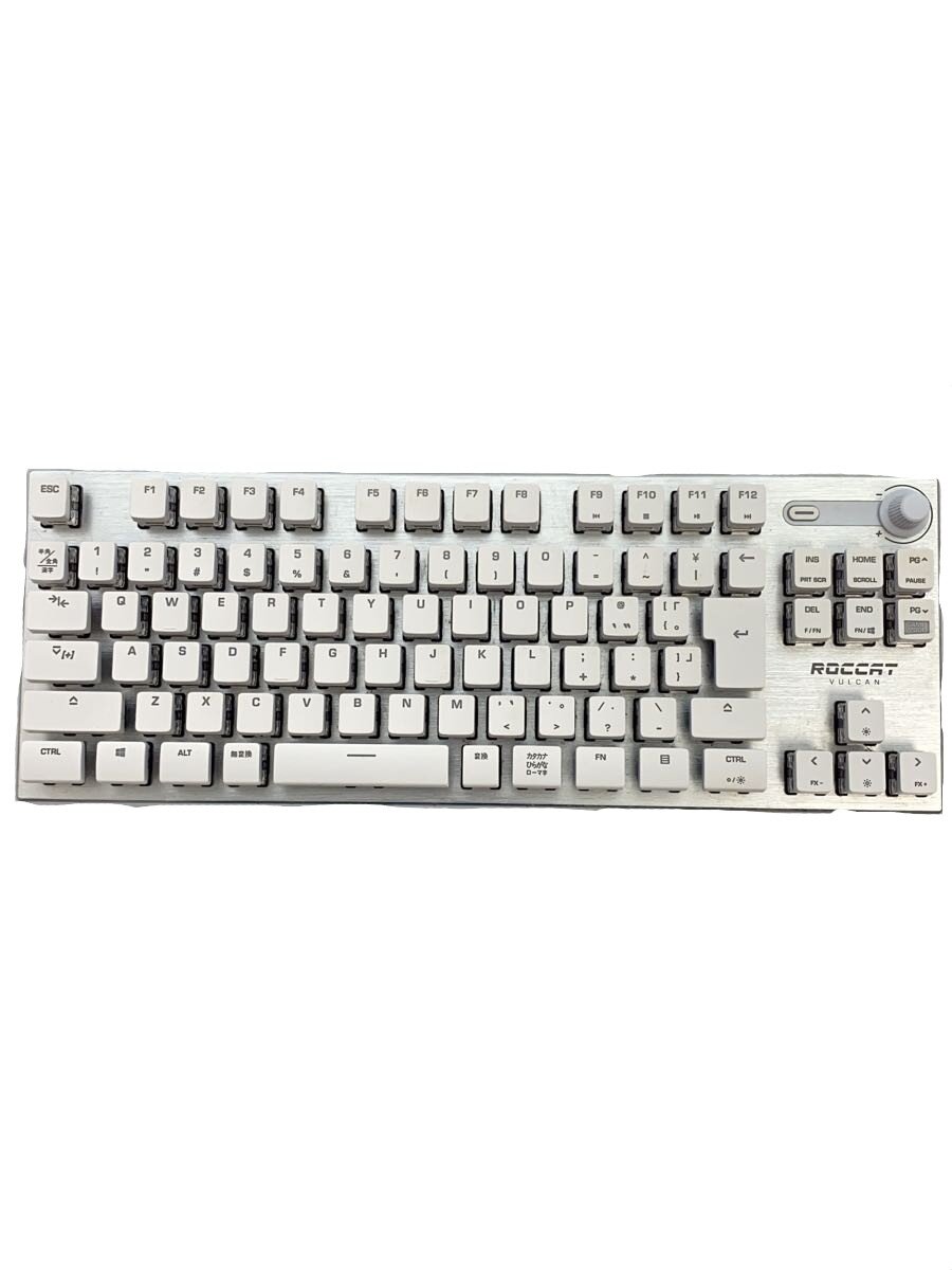 【中古】ROCCAT◆マイコン境界線の外側備品/ゲーミングキーボード/白いこと/RGB/有線/赤軸/ROC-12-285//【マイコン】