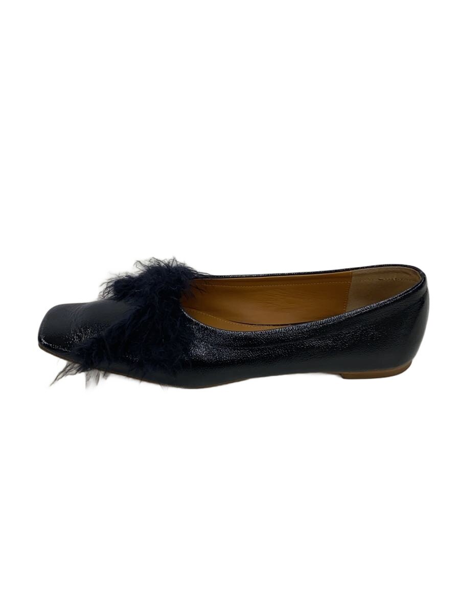 【中古】PIPPICHIC◆平ったいパンプス/38/BLK【シューズ】
