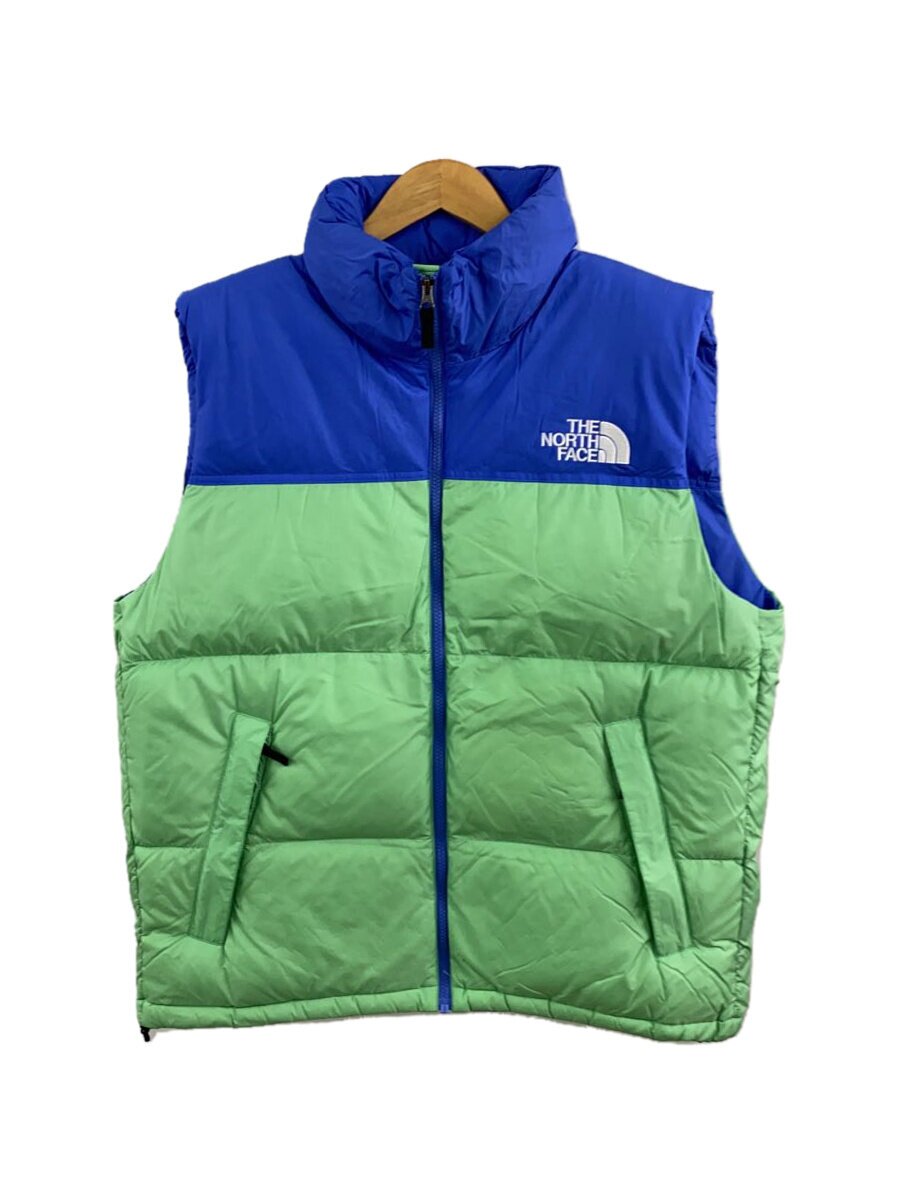 【中古】THE NORTH FACE◆NUPTSE VEST_ヌプシベスト/XL/ナイロン/GRN【メンズウェア】｜2ｎｄ STREET 店