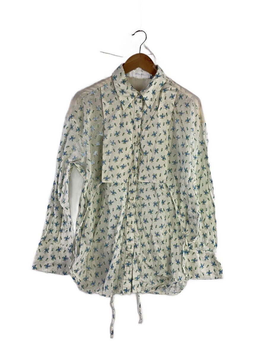 【中古】LE CIEL BLEU◆長袖トップ/36/綿織物/花柄/25S63204【レディースお召しもの】