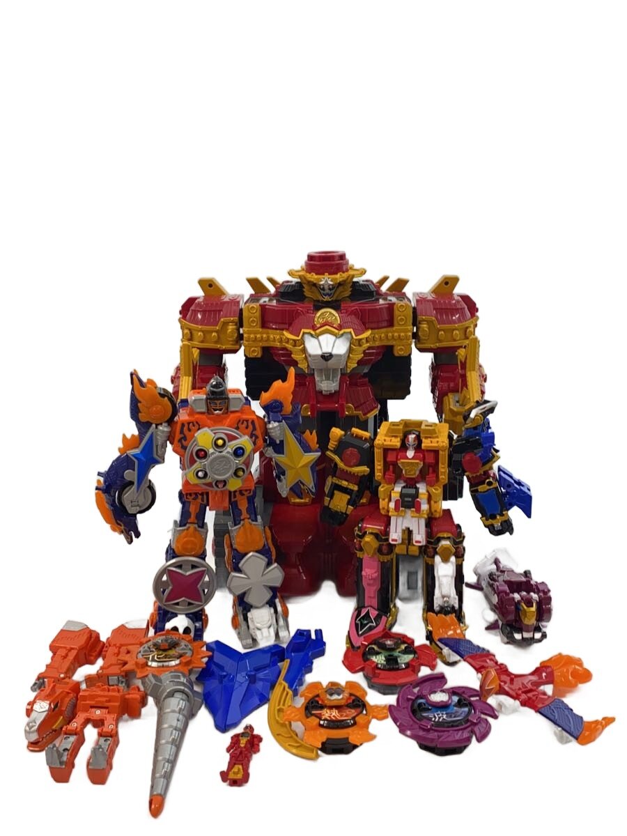 【中古】BANDAI◆DX手裏剣戦隊ニンニンジャー/DXライオンハオー/DXゲキアツダイオー/その他まとめ【ホビー】画像