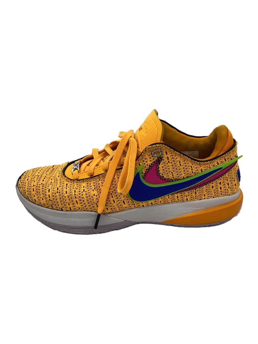 【中古】NIKE◆中何等か汚れ有/ローカットスニーカー/27.5糎/YLW/DJ5423-801【シューズ】