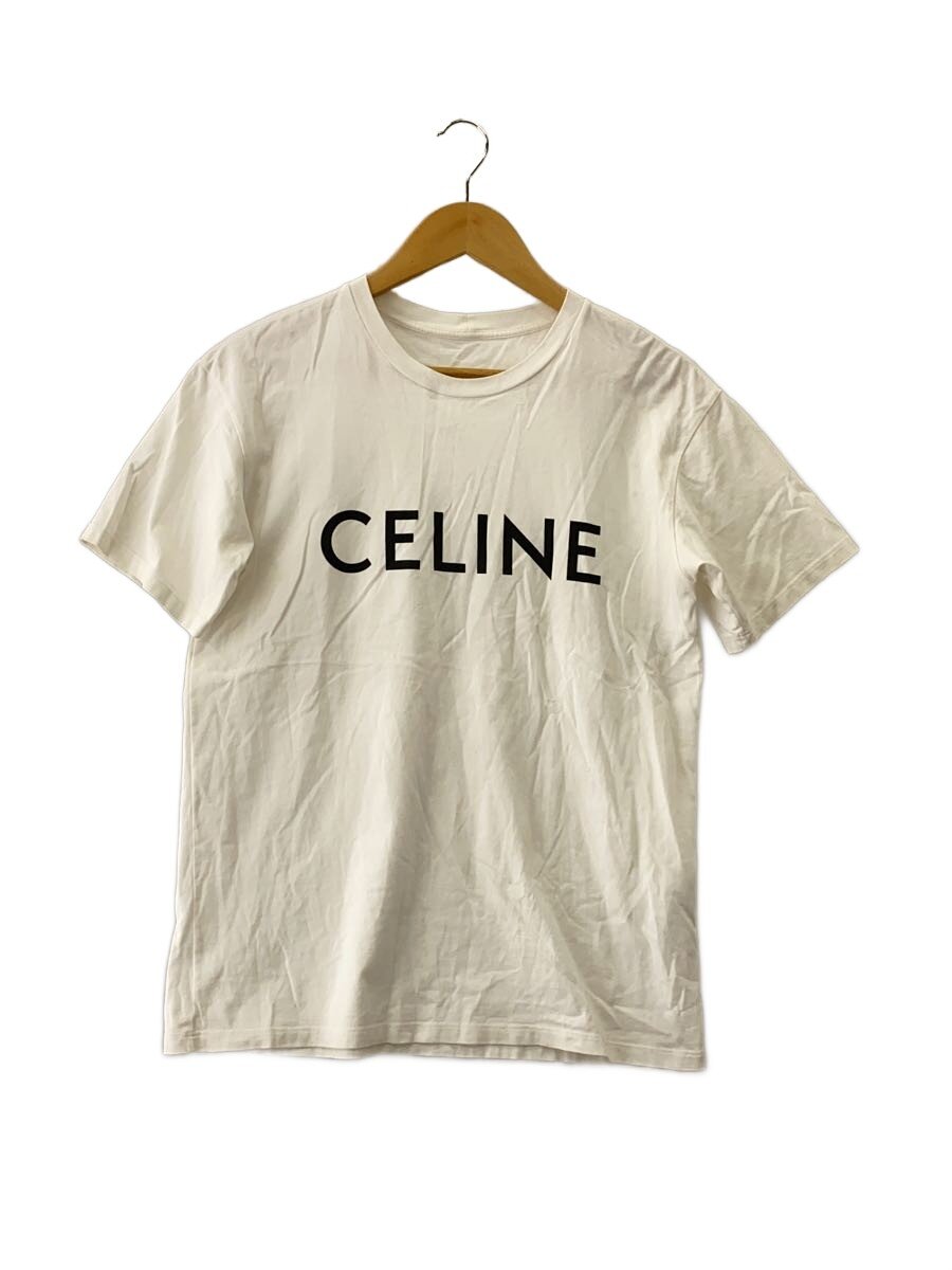 【中古】CELINE◆ティーシャツ/XXS/綿織物/WHT/2X764671Q【レディース御召しもの】