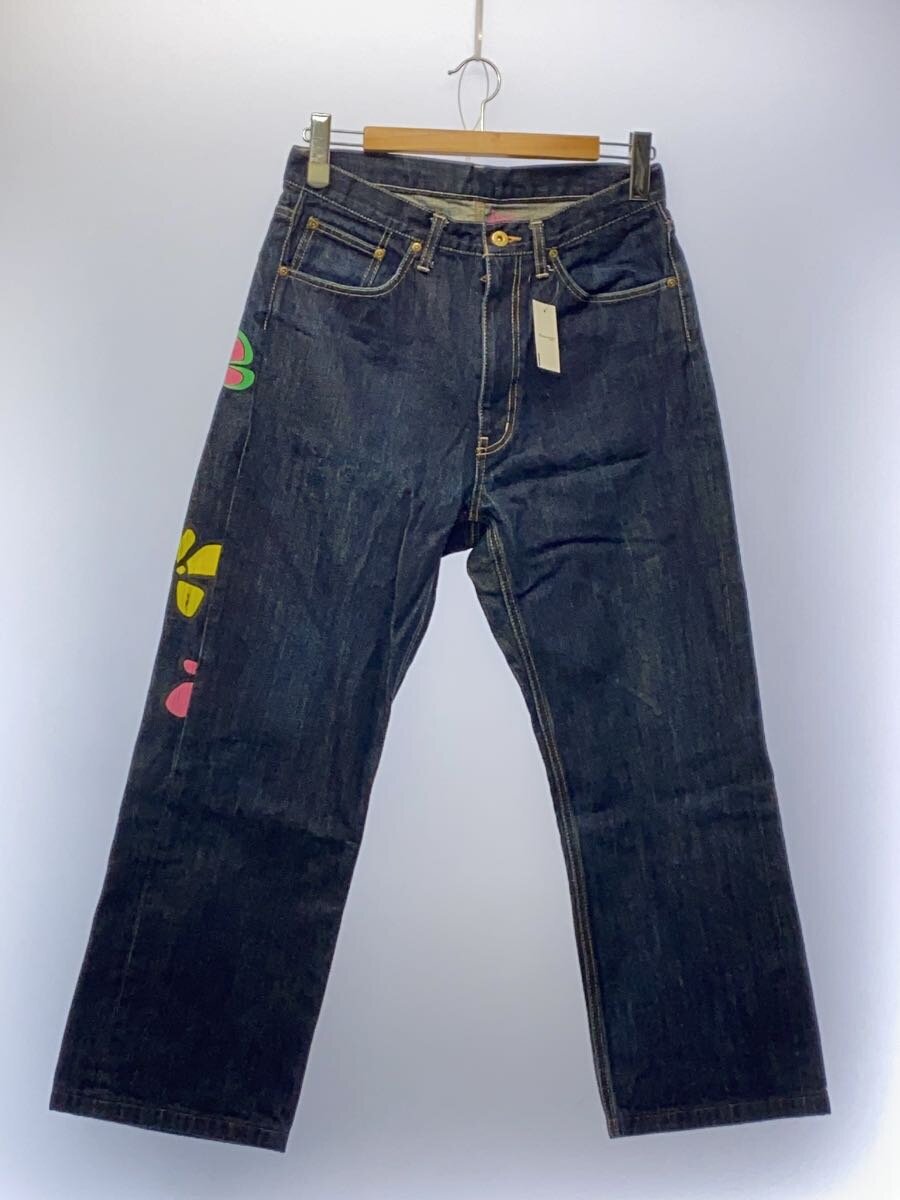 【中古】STUSSY◆ストレートパンツ/L/コットン/IDG【メンズウェア】|2nd STREET 店