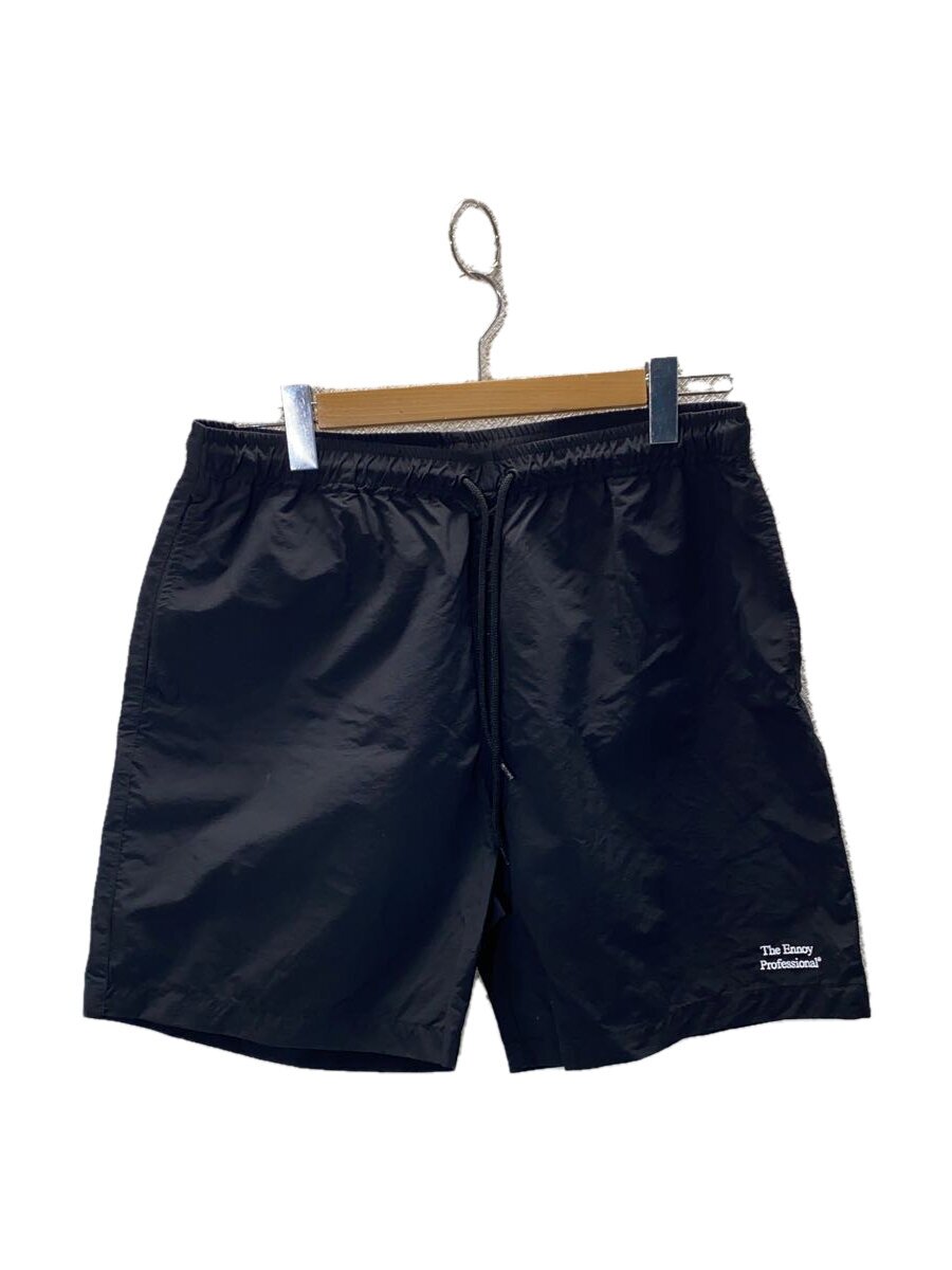 【中古】the ennoy professional◆ロゴ刺繍イージーショートパンツ/L/コットン/BLK/SS22BRNCT05AM【メンズウェア】｜2ｎｄ STREET 店