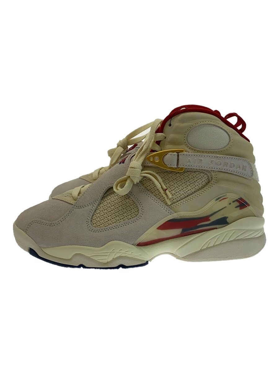 【中古】NIKE◆X SOLEFLY AIR JORDAN 8_X ソールフライ エアジョーダン 8/27糎/WHT//【シューズ】