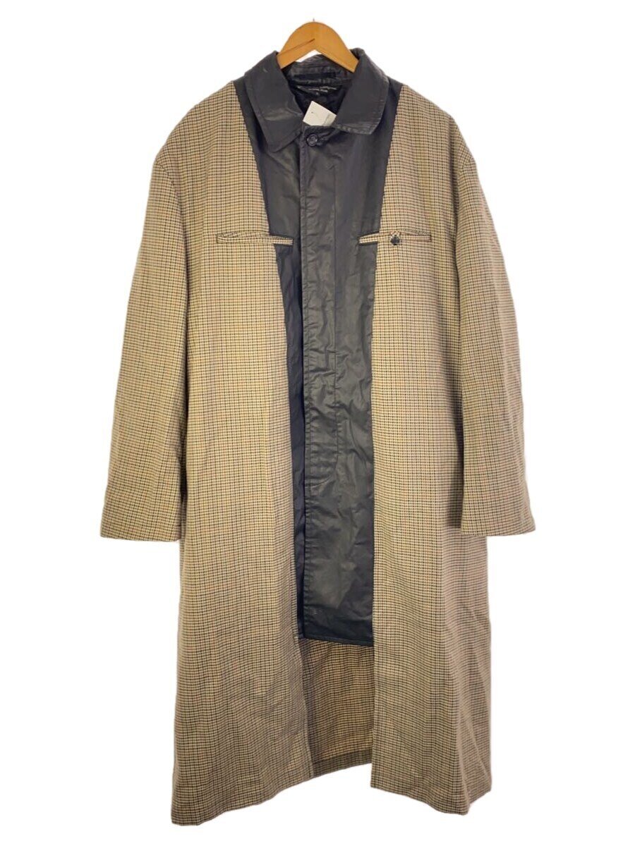 【中古】COMME des GARCONS HOMME◆21AW/厚地の外套/L/綿織物/BRW/チドリ透かし彫り/PH-C004【メンズウェア】