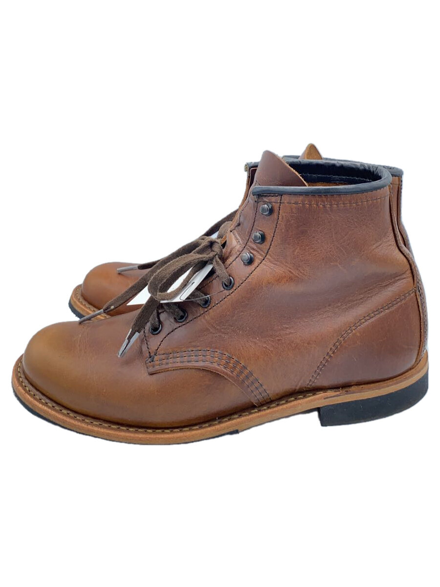 【中古】RED WING◆BECKMAN BOOTS/26珊/BRW/なめし革/9422//【シューズ】
