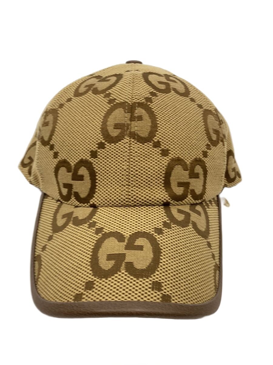 【中古】GUCCI◆GGキャンバス/ベースボールキャップ/M/BRW/681264 3HAGJ/内側ヨゴレ有【服飾雑貨他】｜2ｎｄ STREET 店 23,280円