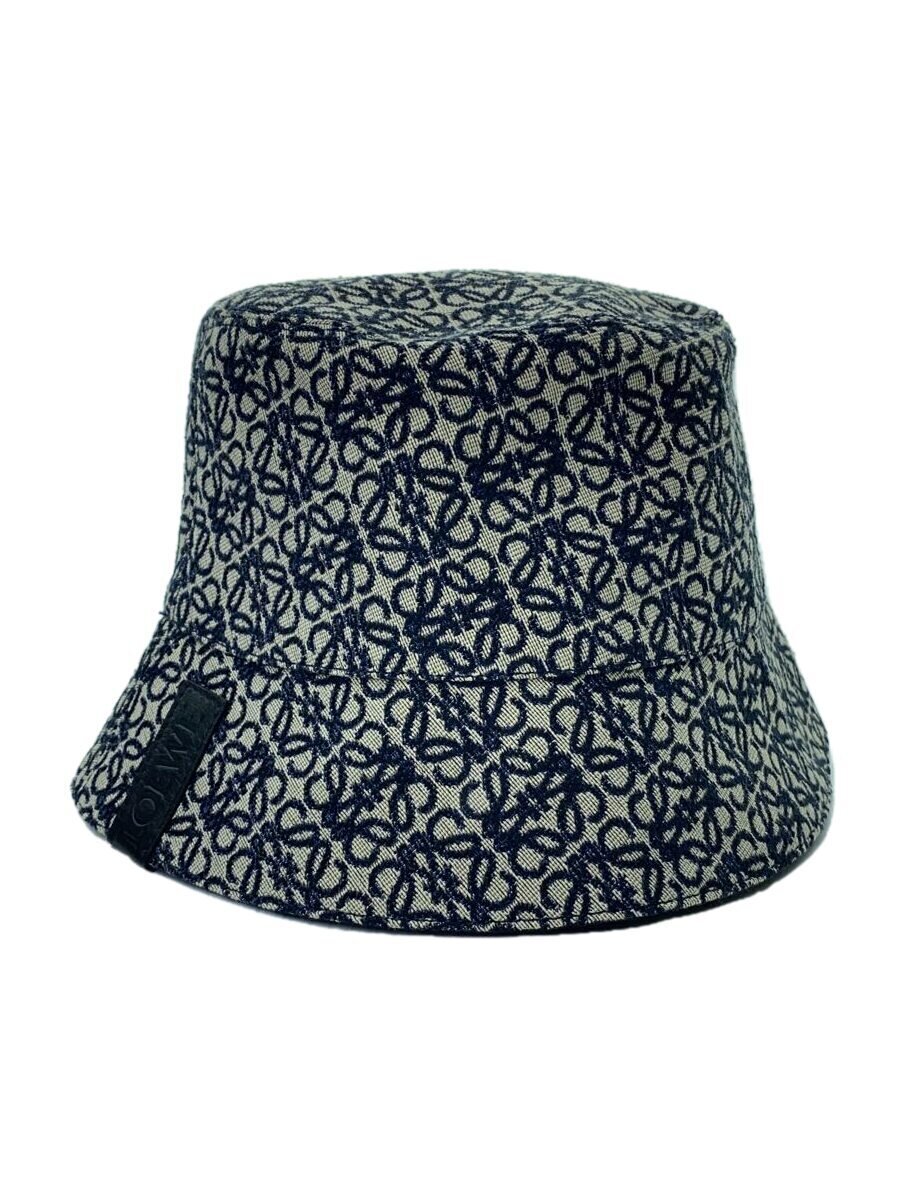 【中古】LOEWE◆井戸釣瓶かぶり笠/--/綿織物/総柄/レディース/K820HB1X13【服飾雑貨他】