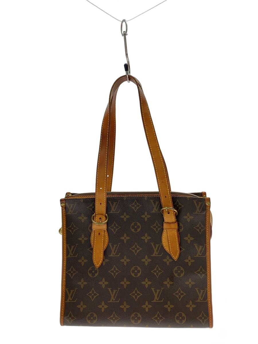 【中古】LOUIS VUITTON◆ポパンクール・オ_モノグラム・帆布/PVC/BRW【御徒面子】