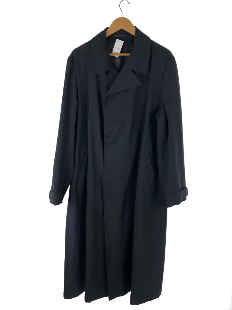【中古】yohji yamamoto POUR HOMME◆コート/3/ポリエステル/BLK/無地/HM-C13-904【メンズウェア】｜2ｎｄ STREET 店