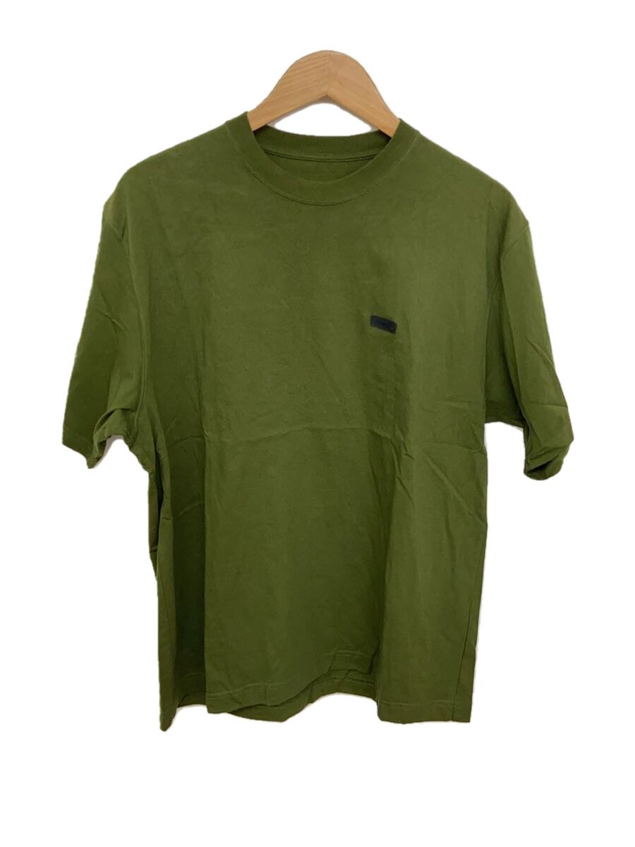 【中古】the ennoy professional◆23SS/ラバーロゴクルーネックT/プルオーバー/S/綿織物/カーキ/SS23BRENCT01NTL【メンズウェア】