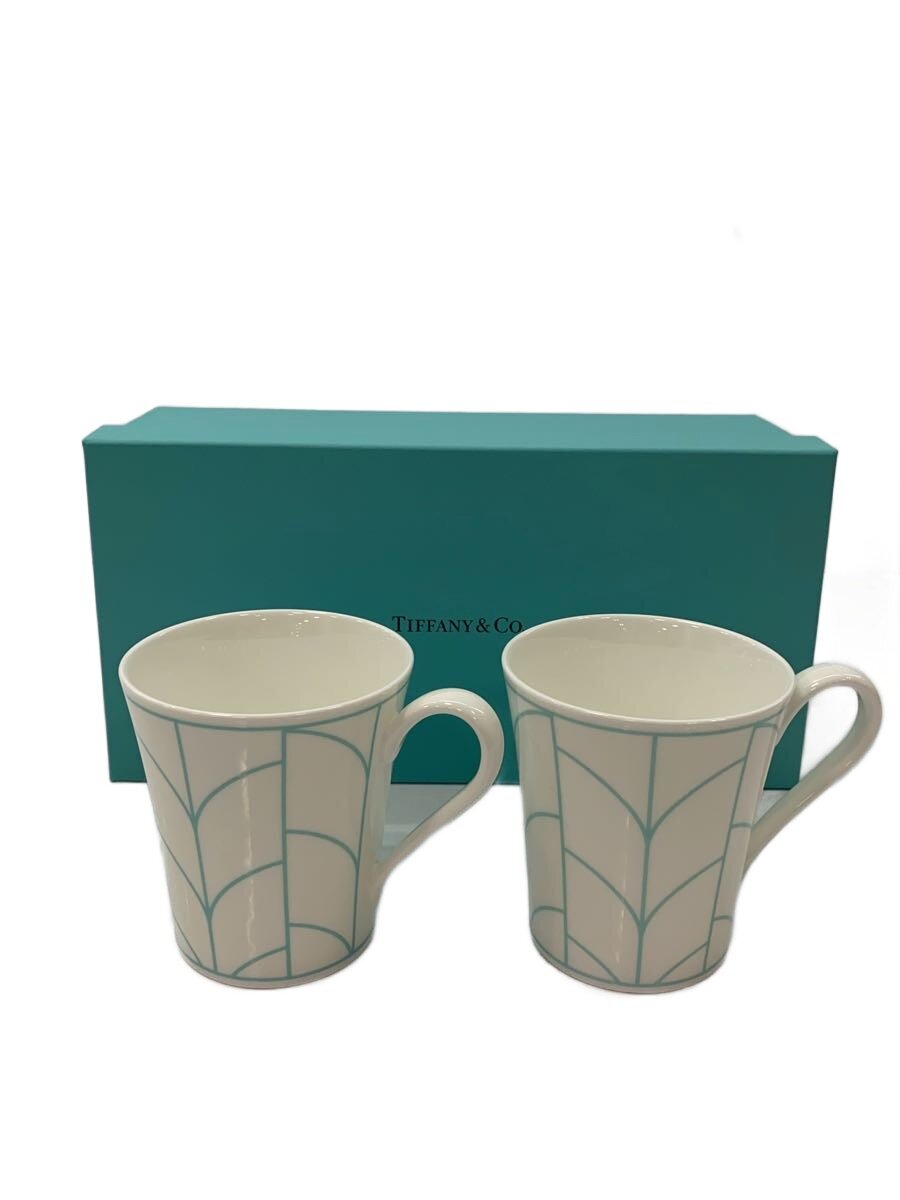 【中古】TIFFANY&Co.◆洋食器その他/2点セット/WHT【キッチン用品】