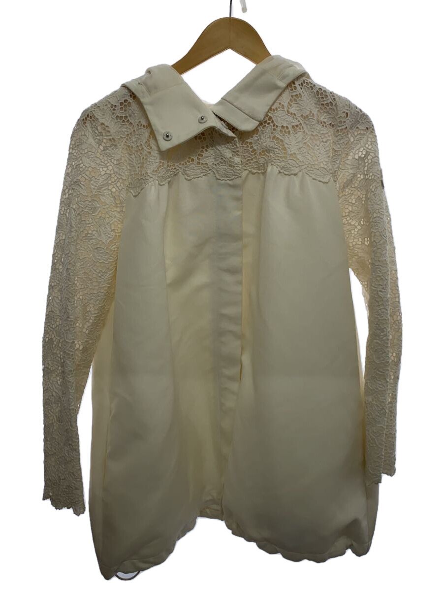 【中古】MONCLER◆お山パーカー/1/綿織物/白いこと/白/無地/c1-1933-47105-80-26986【レディース御召しもの】