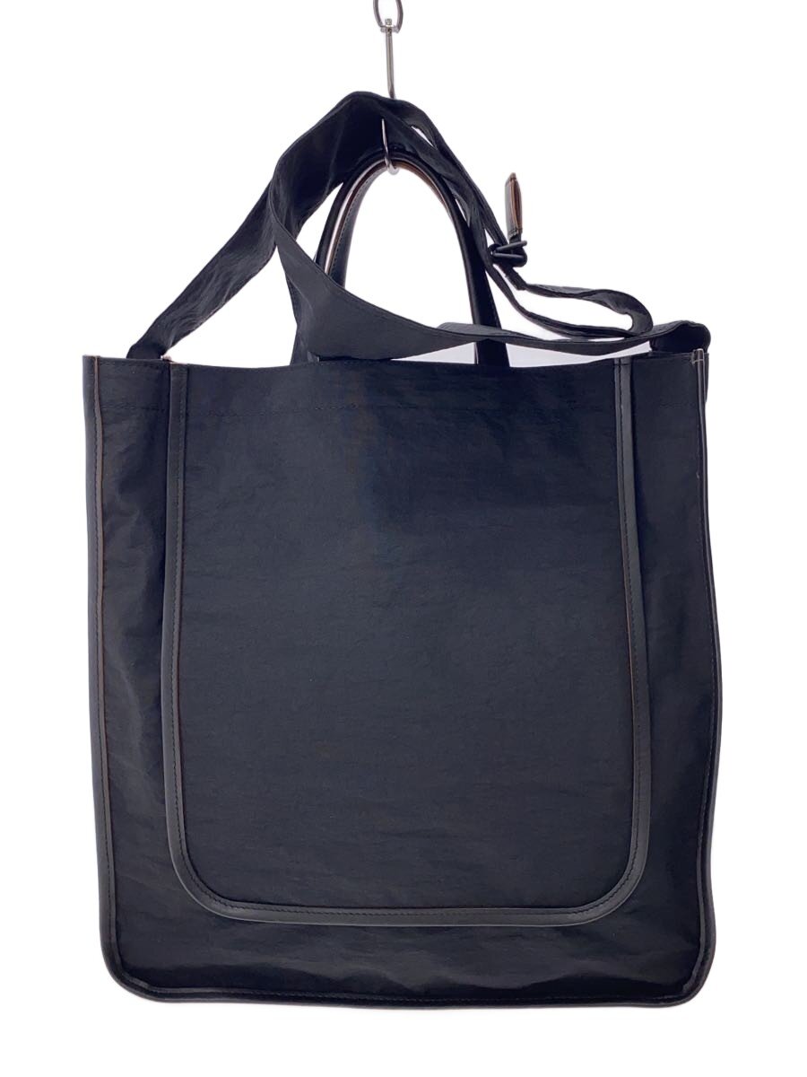 【中古】Texnh/SHRINK-ReNY MAGAZINEトートバッグ/ナイロン/BLK【御徒面子】